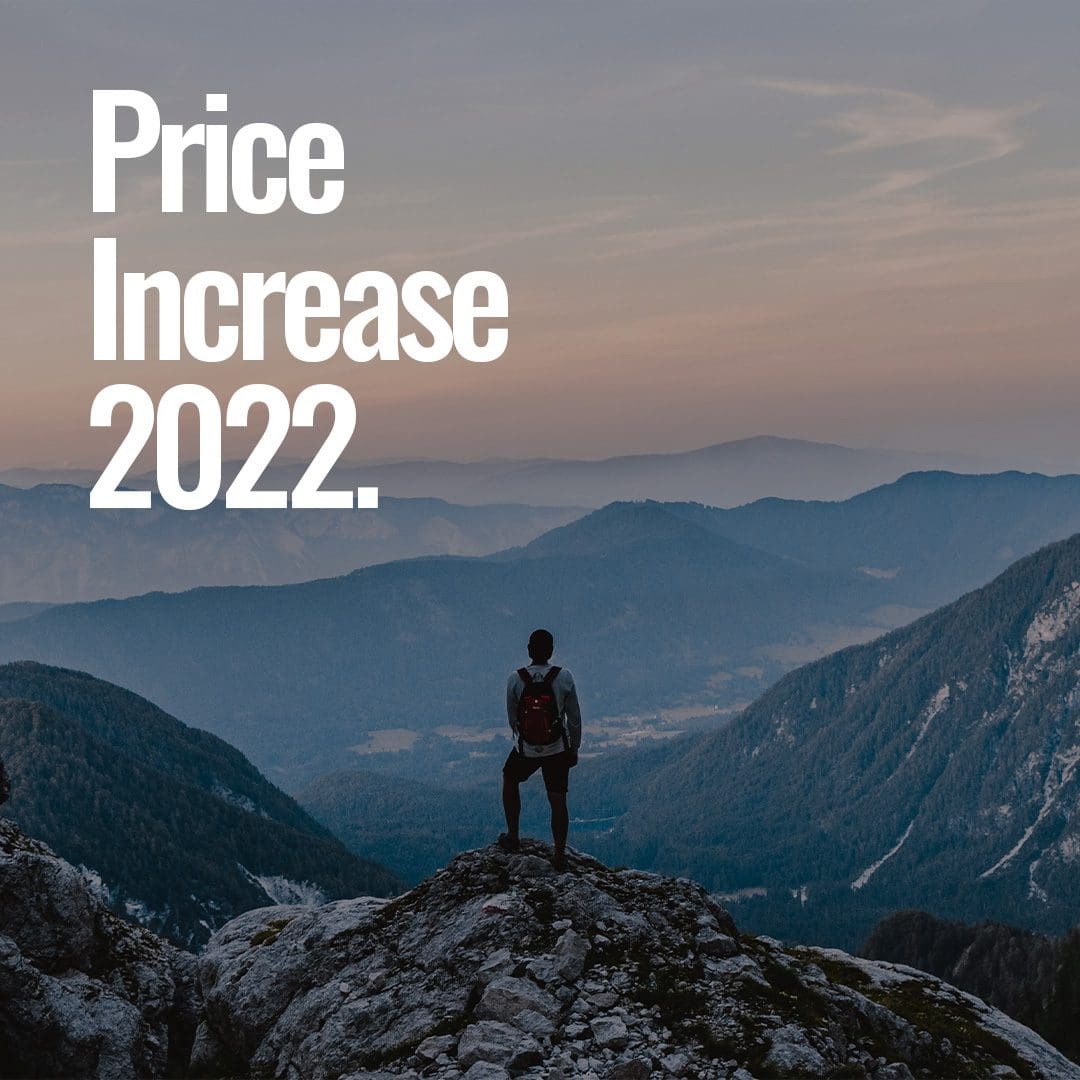 Price Increase 2022 Price Increase 2022