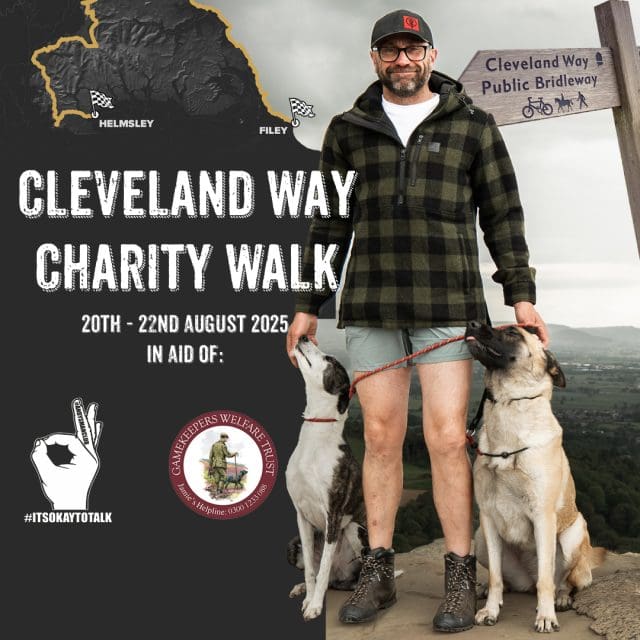 Simon Whitehead: The Cleveland Way Charity Walk